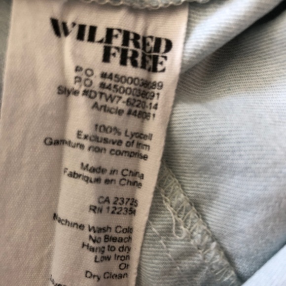 Wilfred Vegan Leather Jemma Legging, Size XXS - Picture 15 of 16